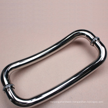 Polish Stainless steel 304 handle lock for aluminum door
